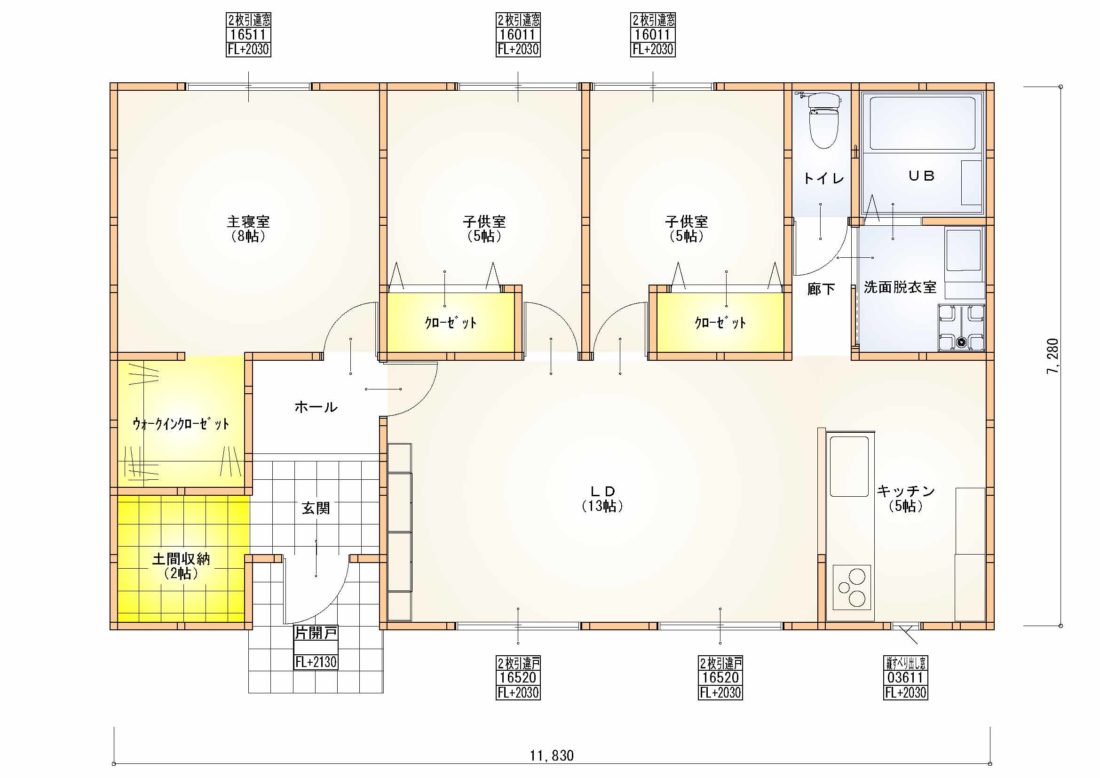シンプル平屋 25 5坪 水戸市の注文住宅ライフボックス 性能ばっちり納得価格デザイン力